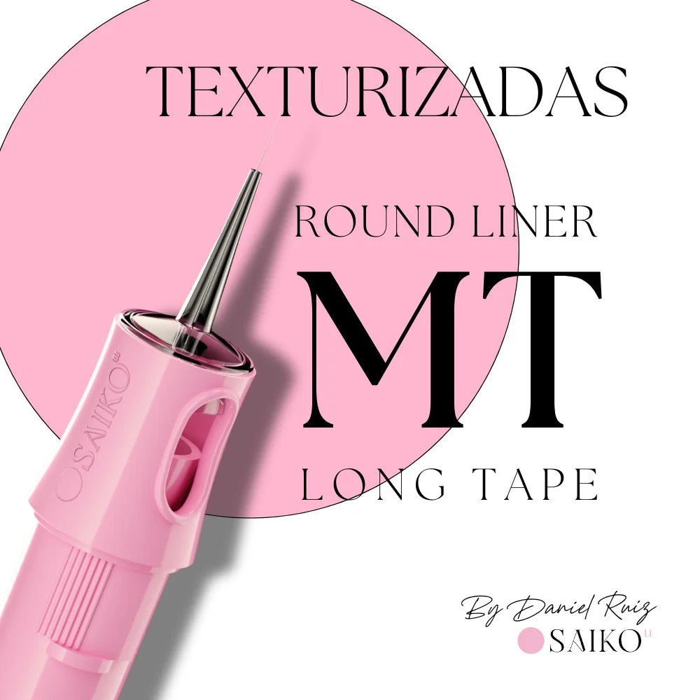 Cartuchos Micropigmentación Saikou  Medium Tape Texturizada