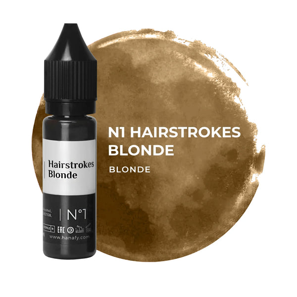 Pigmento Artistico  Hanafy  N-1 Hair Stroke  Blonde  (15ml)