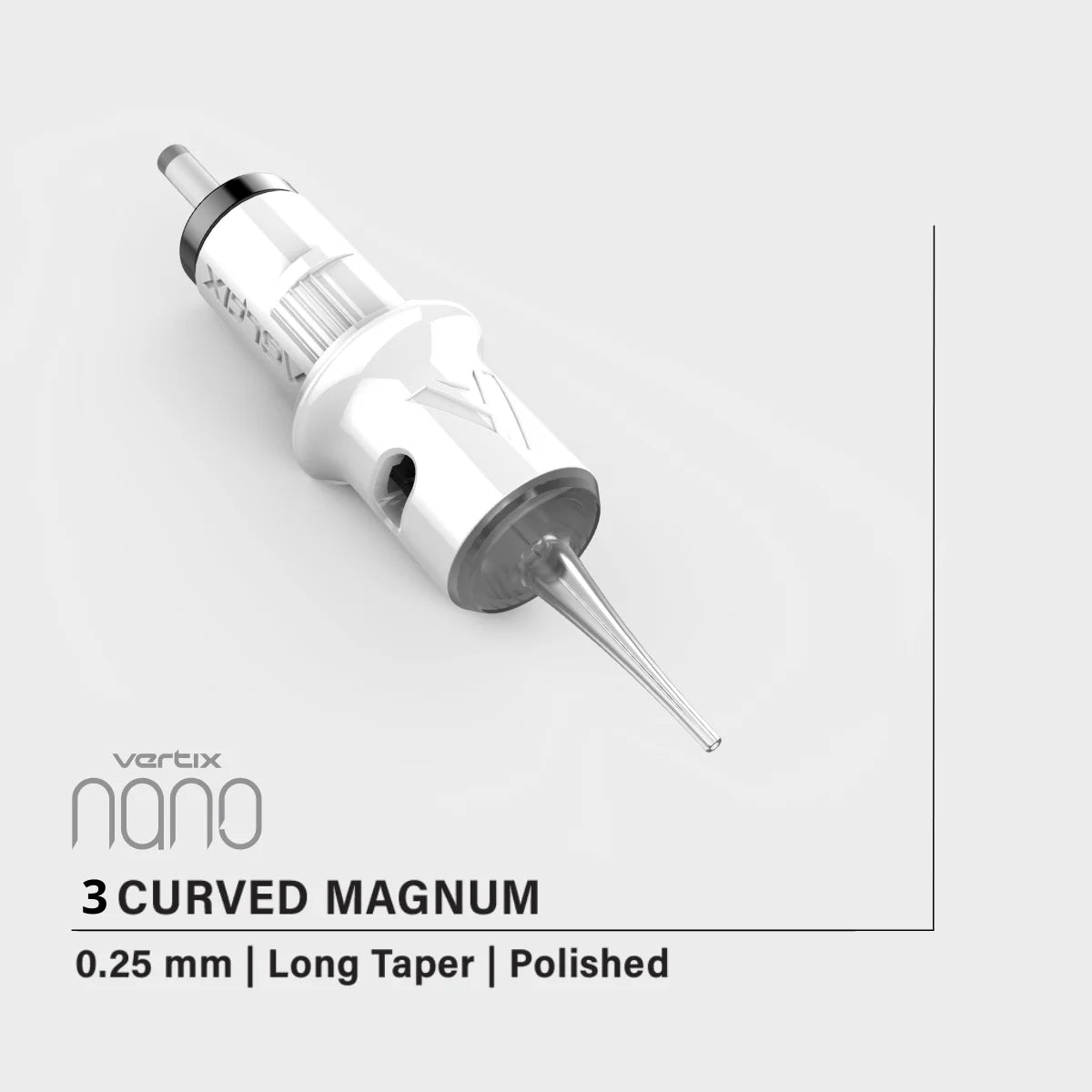Cartuchos Vertix Nano Magnum 20 Unds – Texturizadas Longe Tape Acupunture