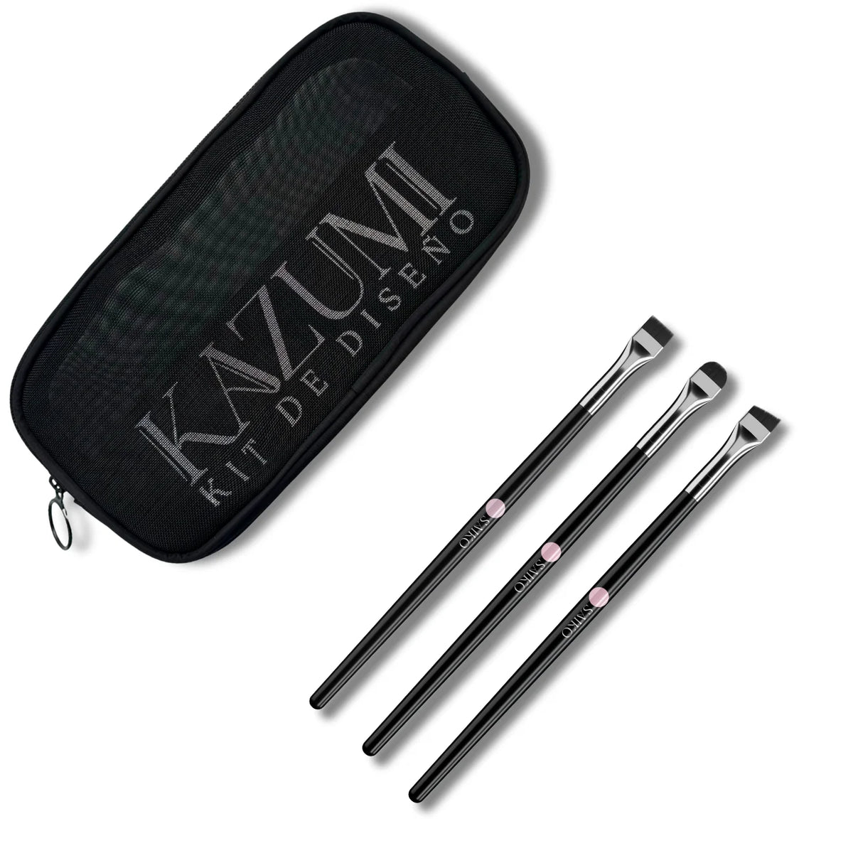 Kit diseño  Saiko 3 – 3 Pinceles  De Diseño – 10% OFF-Neceser de regalo