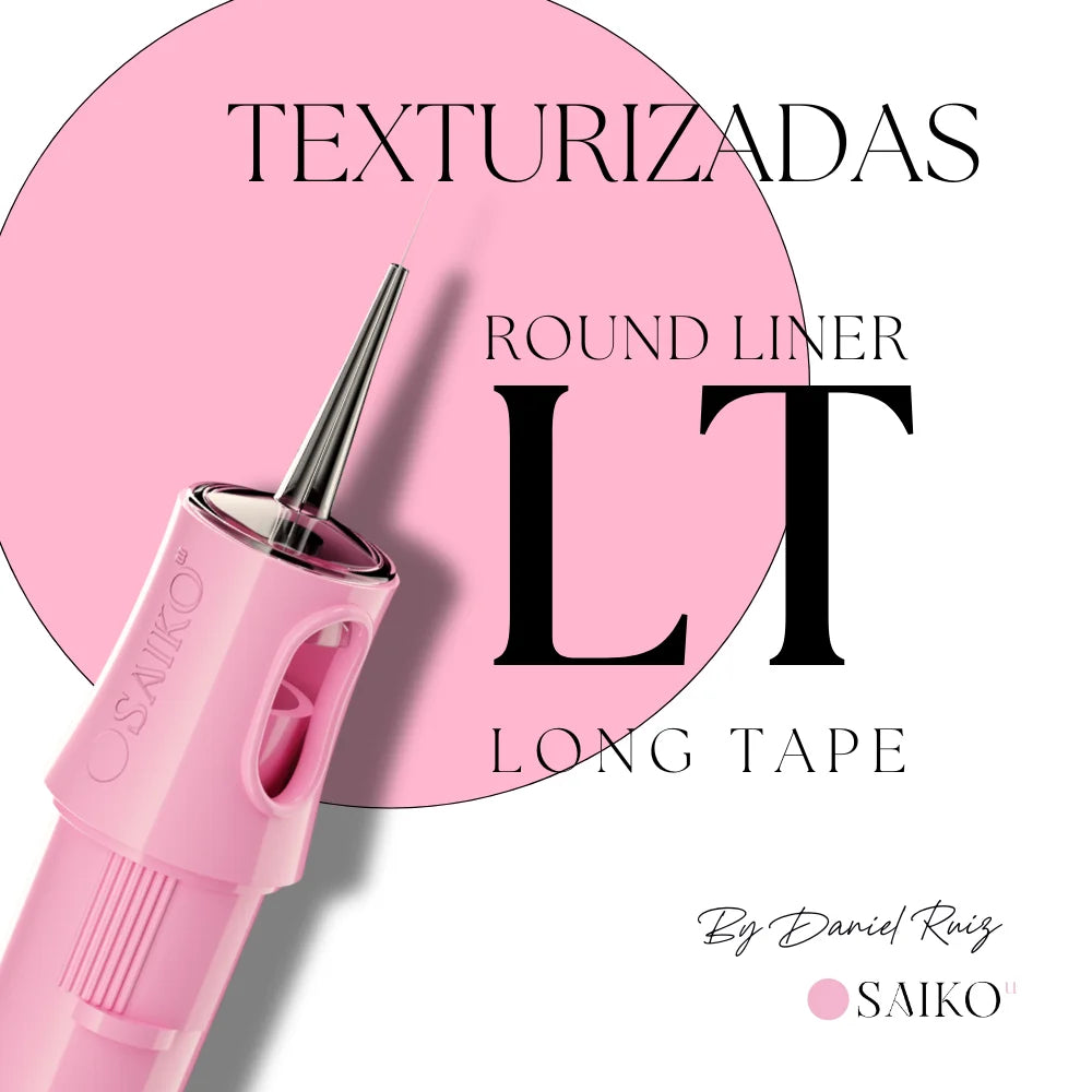 Cartuchos Micropigmentación  Saikou Long Tape Texturizada