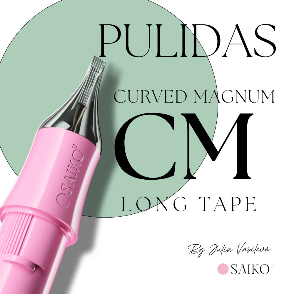 Cartuchos Micropigmentación Saikou Pulidas By Julia Vasileva Curved Magnum