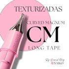 Cartuchos Micropigmentación Saikou Texturizadas  Curved Magnum