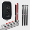 Kit Diseño 4 Saikou –  Boli Rojo + Boli Negro + 3 Pinceles -10% OFF-  Neceser De  Regalo
