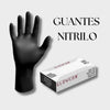 Guantes De Nitrilo Negro Glovcon 100 Unds