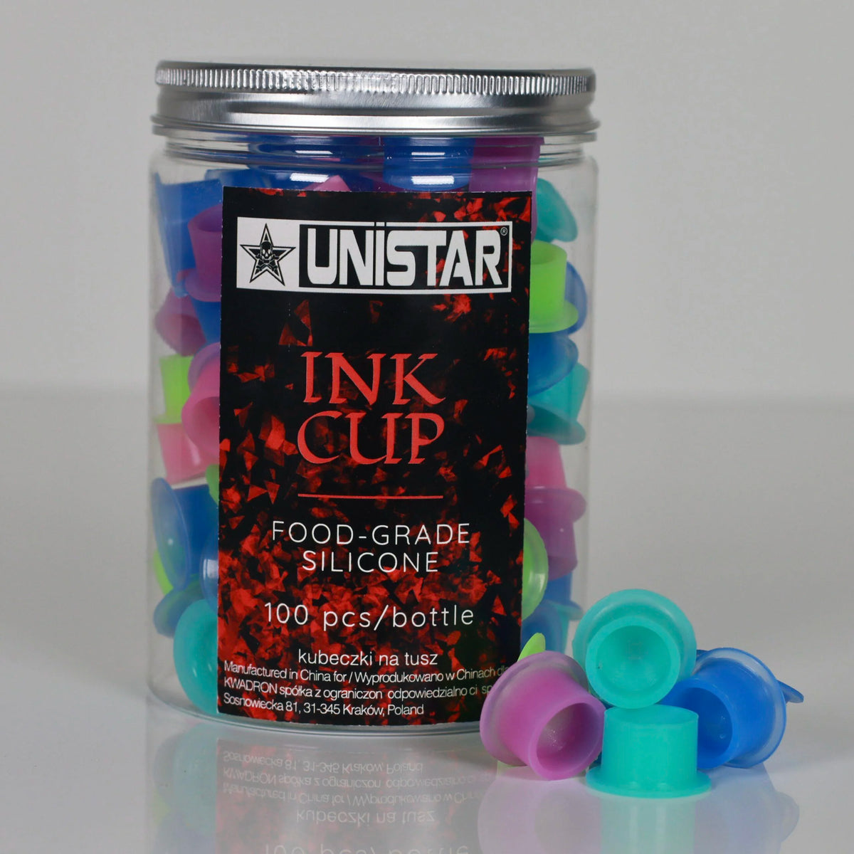 Cups Silicona Multicolor Unistar  (100 UND)