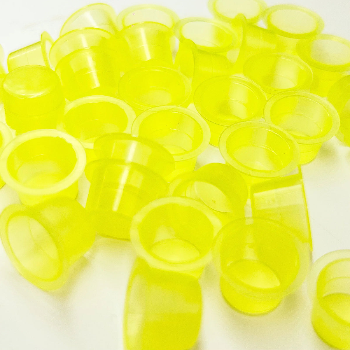 Cups  Amarillo Fluor Unistar Talla M (500und)