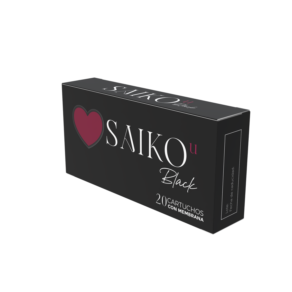 Cartuchos Micropigmentación Saikou Black Long Tape