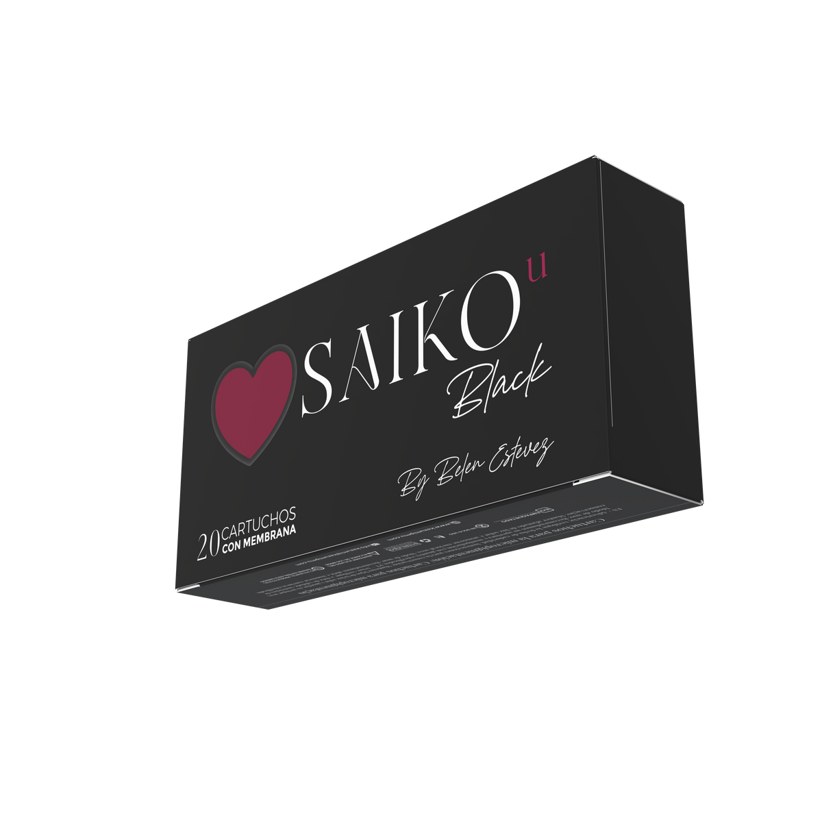 Cartuchos Micropigmentación Saikou Black By Belén Estévez