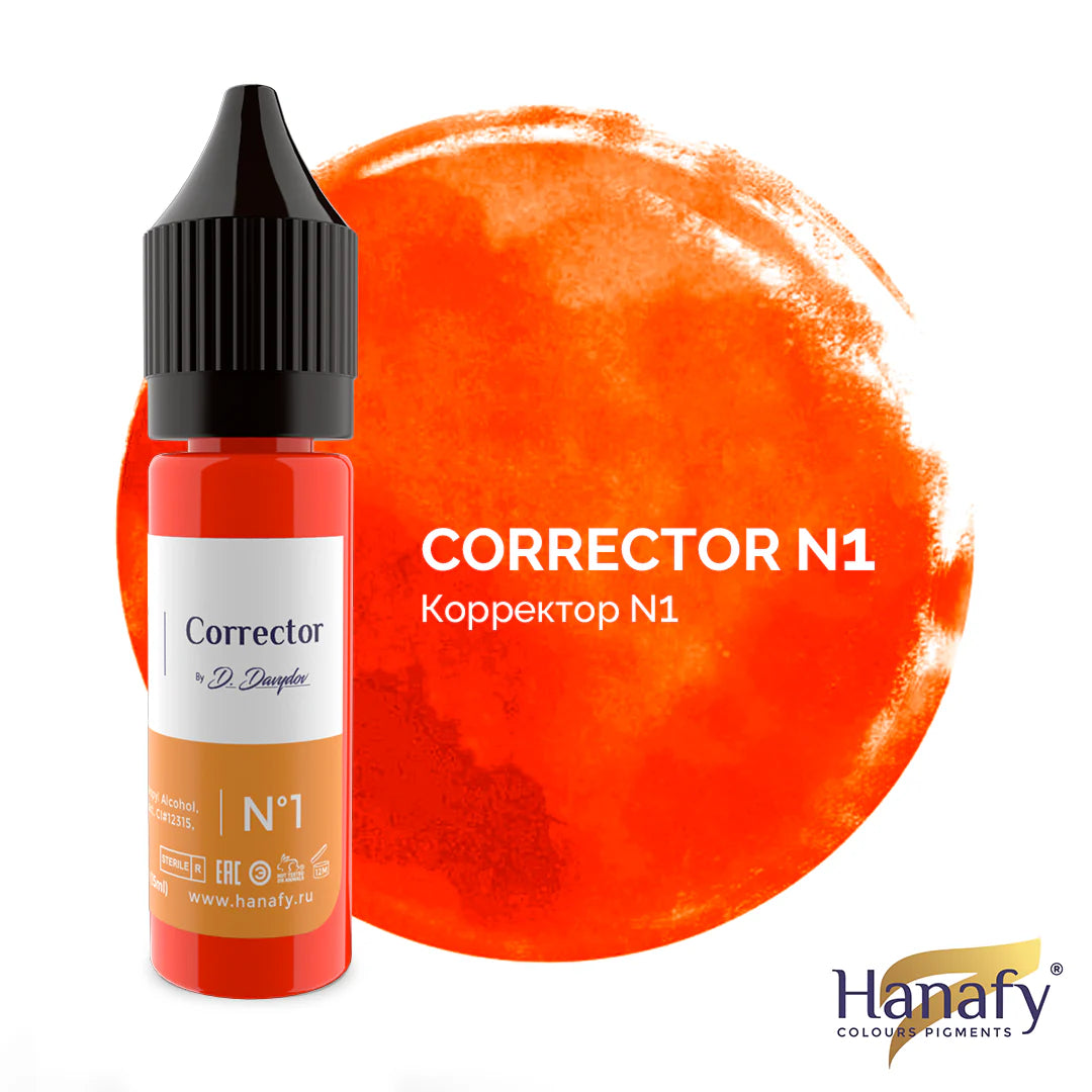 Pigmento Artistico Hanafy Corrector N1 (15ml)
