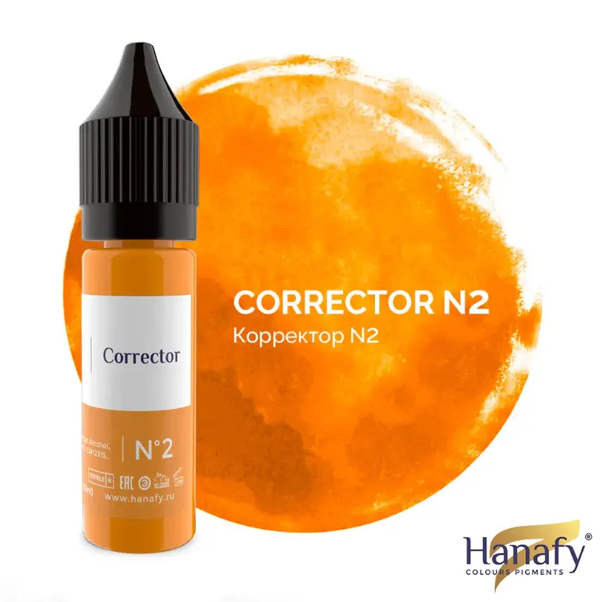 Pigmento Artistico Hanafy Corrector N2 (15ml)