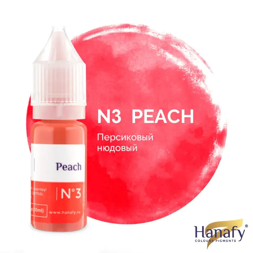 Pigmento Artistico Hanafy Peach N3 (10ml)